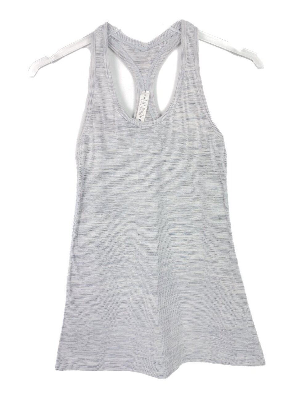 Lululemon Cool Racerback II Tank Wee Are From Space Nimbus Battleship Size 6 EUC